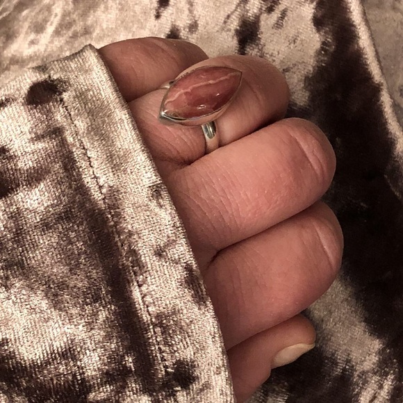 AlphaVariable Rhodochrosite Ring - Picture 7 of 7